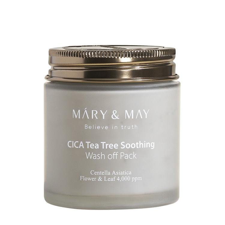 Buy Mary & May Cica Tea Tree Soothing Vegan Wash Off Mask Pack 125g Online in Saudi Arabia - YASHIE SA