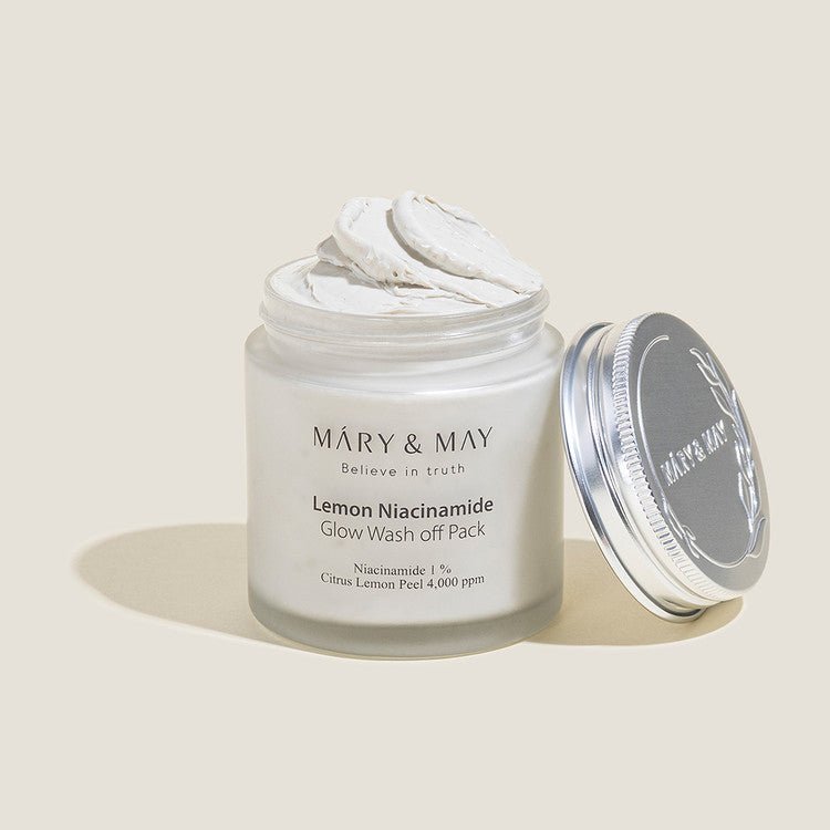 Buy Mary & May Lemon Niacinamide Glow Wash Off Pack 125g Online in Saudi Arabia - YASHIE SA