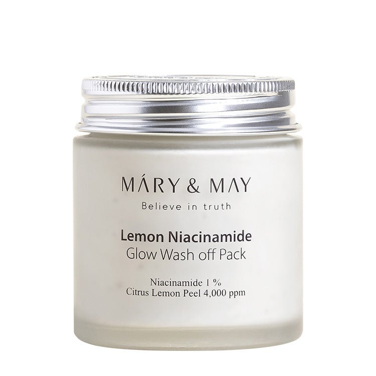 Buy Mary & May Lemon Niacinamide Glow Wash Off Pack 125g Online in Saudi Arabia - YASHIE SA