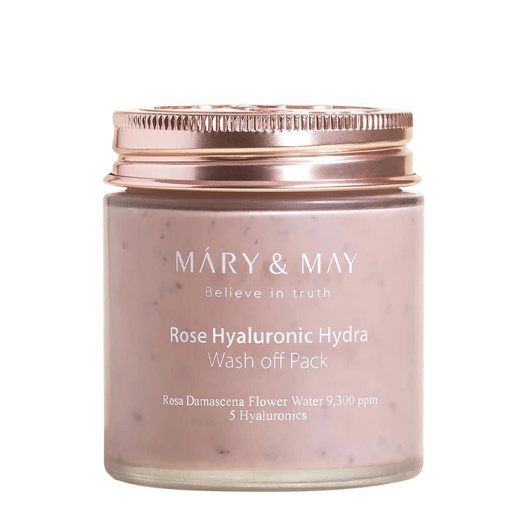 Buy Mary & May Rose Hyaluronic Hydra Wash Off Pack 125g Online in Saudi Arabia - YASHIE SA