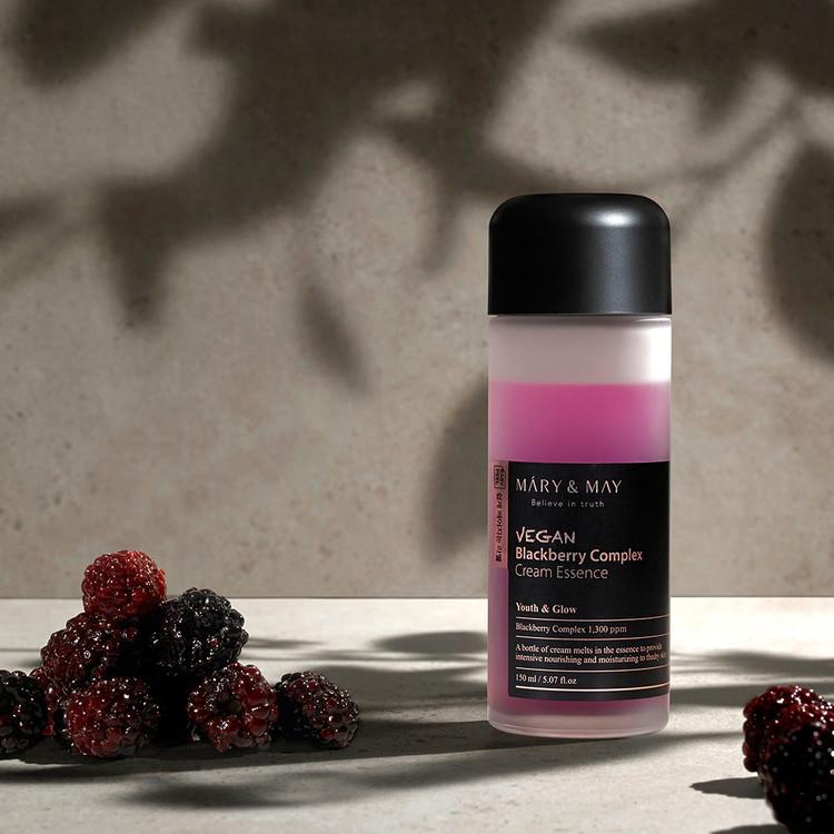 Buy Mary & May Vegan Blackberry Complex Cream Essence 140ml Online in Saudi Arabia - YASHIE SA