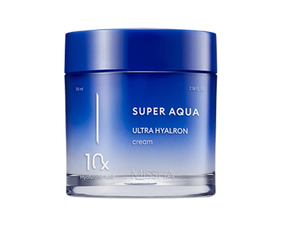 Buy Missha Super Aqua Ultra Hyalron Cream 70ml Online in Saudi Arabia - YASHIE SA