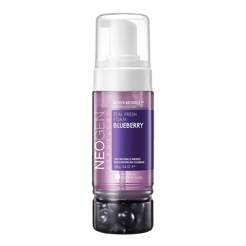 Buy Neogen Dermalogy Real Fresh Foam Cleanser Blueberry 160g Online in Saudi Arabia - YASHIE SA