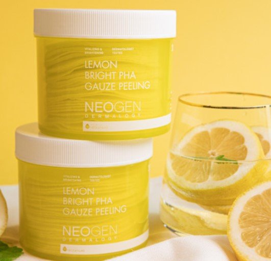 Buy Neogen Lemon bright PHA Gauze peeling 30 Pads Online in Saudi Arabia - YASHIE SA