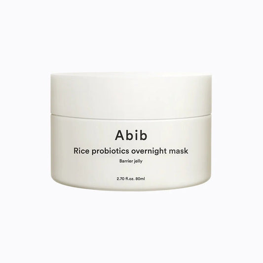 Buy Abib Rice Probiotics Overnight Mask Barrier Jelly 80ml Online in Saudi Arabia - YASHIE SA