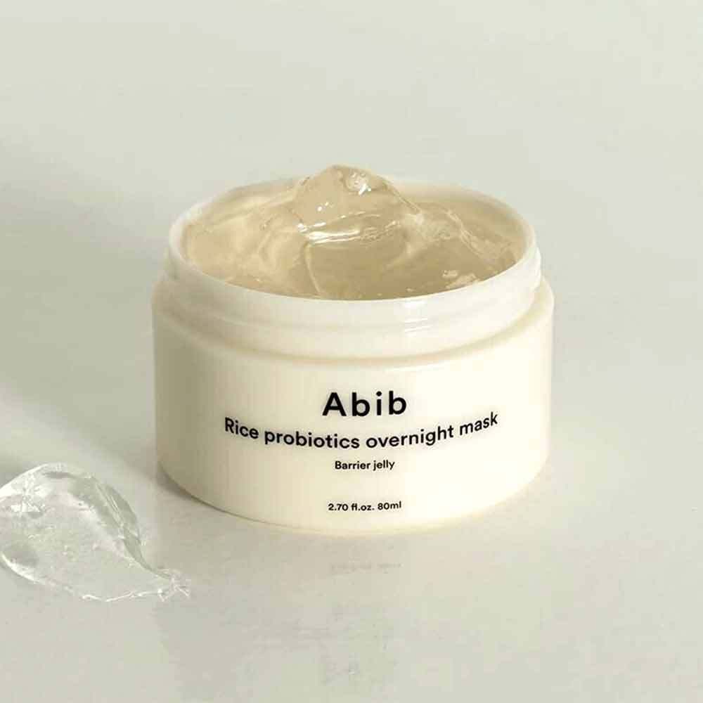 Buy Abib Rice Probiotics Overnight Mask Barrier Jelly 80ml Online in Saudi Arabia - YASHIE SA