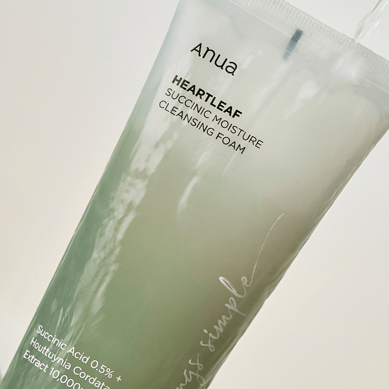 Buy Anua Heartleaf Succinic Moisture Cleansing Foam 150ml Online in Saudi Arabia - YASHIE SA