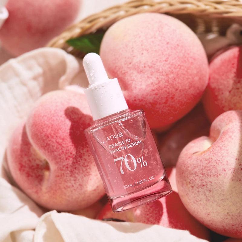 Buy Anua Peach 70% Niacinamide Serum 30ml Online in Saudi Arabia - YASHIE SA