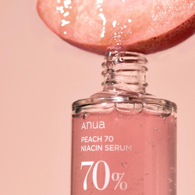 Buy Anua Peach 70% Niacinamide Serum 30ml Online in Saudi Arabia - YASHIE SA