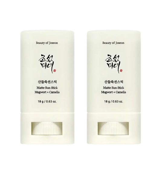 Buy Beauty of Joseon Matte Sun Stick : Mugwort + Camelia (Bundle 2x18g) Online in Saudi Arabia - YASHIE SA