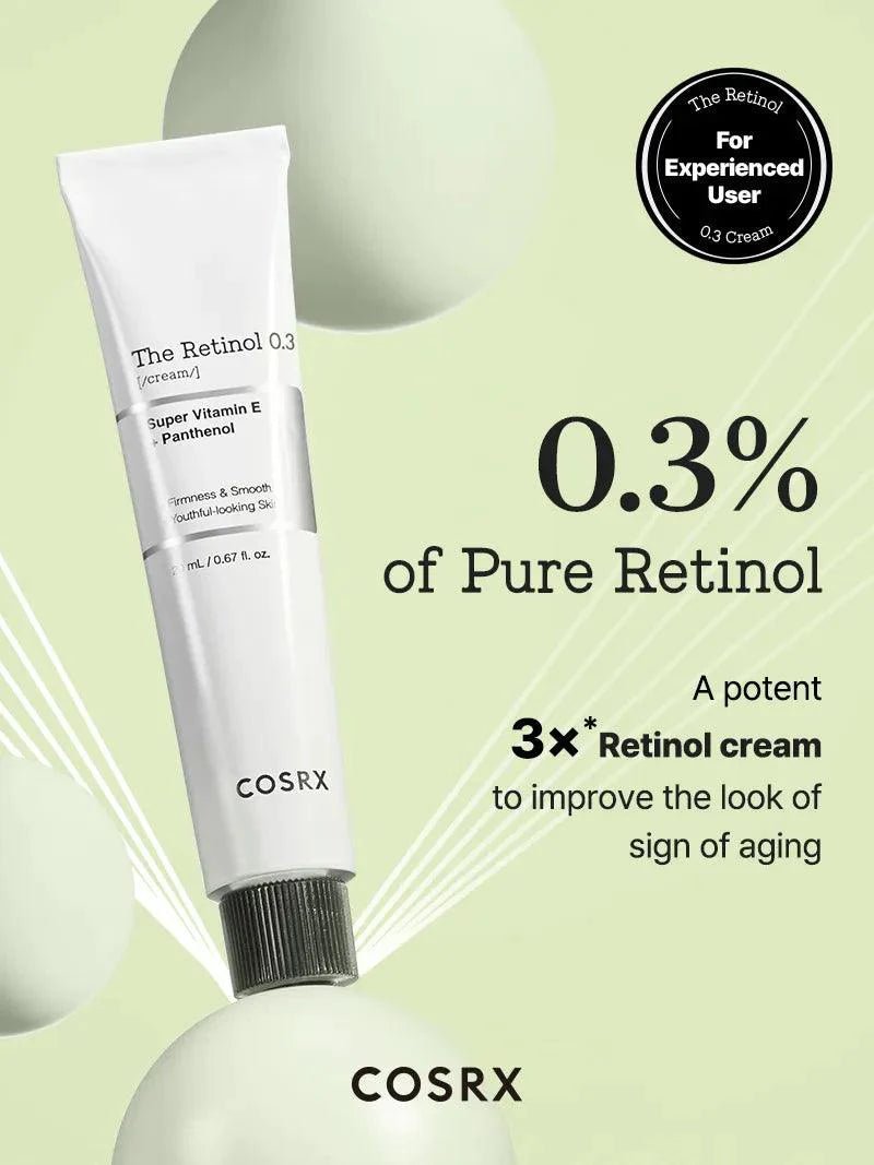 Buy Cosrx The Retinol 0.3 Cream 20ml Online in Saudi Arabia - YASHIE SA