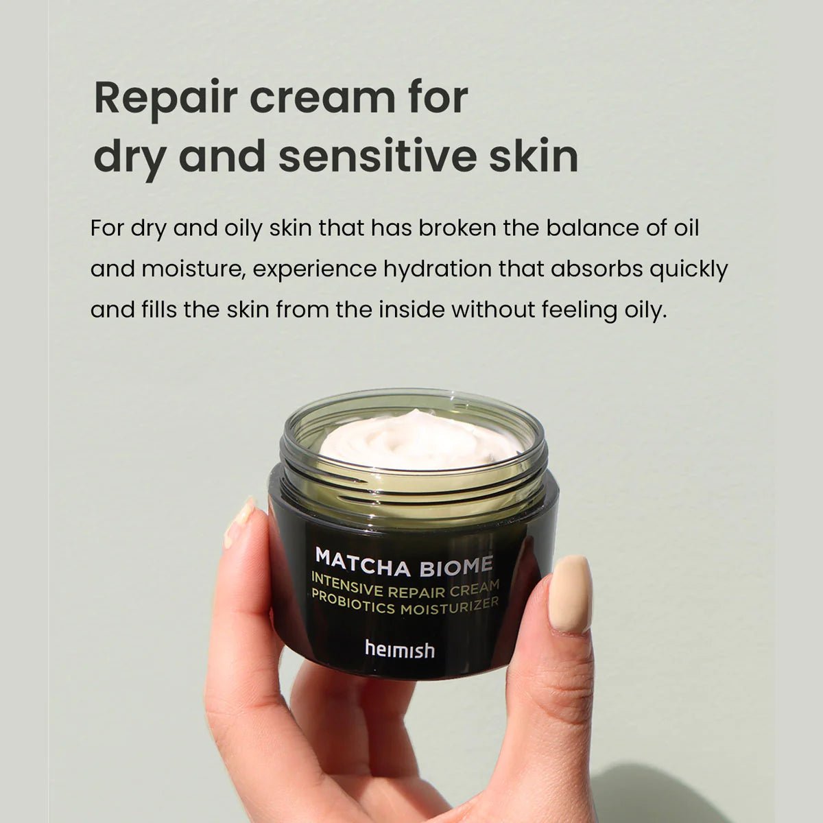 Buy Heimish Matcha Biome Repair Cream 50ml Online in Saudi Arabia - YASHIE SA