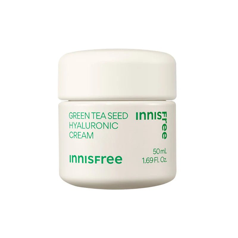 Buy Innisfree Green Tea Hyaluronic Cream 50ml Online in Saudi Arabia - YASHIE SA