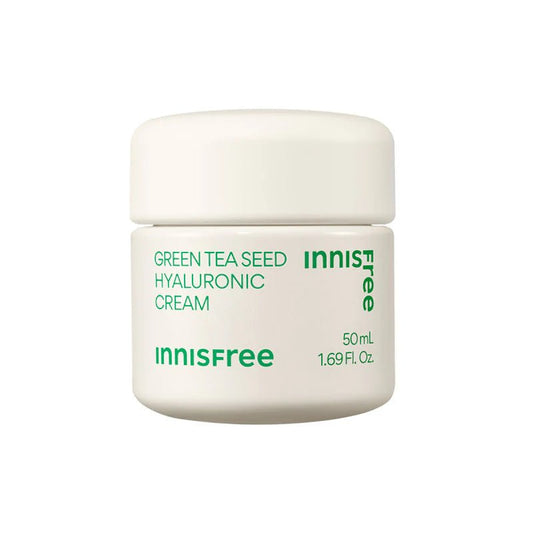 Buy Innisfree Green Tea Hyaluronic Cream 50ml Online in Saudi Arabia - YASHIE SA