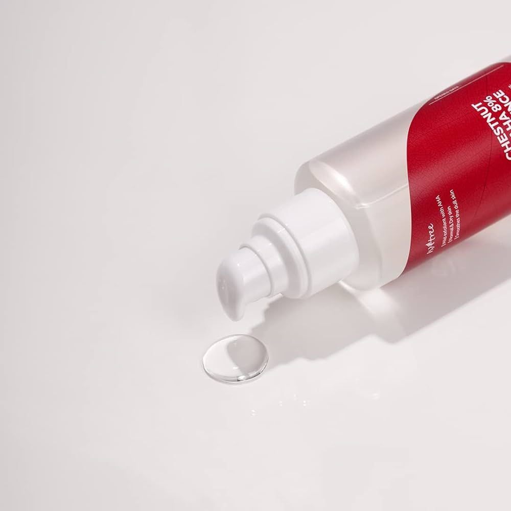 Buy Isntree Chestnut AHA 8% Clear Essence 100ml Online in Saudi Arabia - YASHIE SA