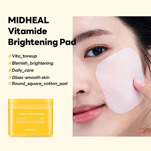 Buy Mediheal Vitamide Brightening Pad 100 Pads Online in Saudi Arabia - YASHIE SA