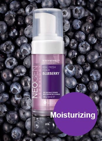 Buy Neogen Dermalogy Real Fresh Foam Cleanser Blueberry 160g Online in Saudi Arabia - YASHIE SA