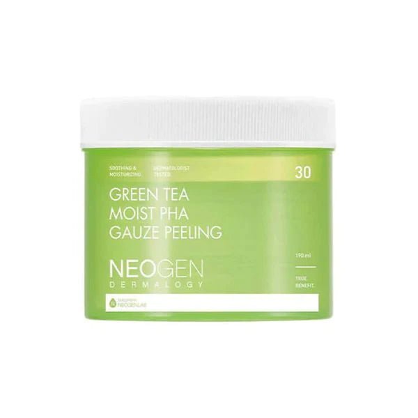 Buy Neogen Green Tea Moist PHA Gauze Peeling 30 Pads Online in Saudi Arabia - YASHIE SA