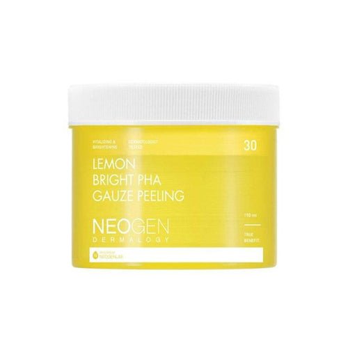 Buy Neogen Lemon bright PHA Gauze peeling 30 Pads Online in Saudi Arabia - YASHIE SA