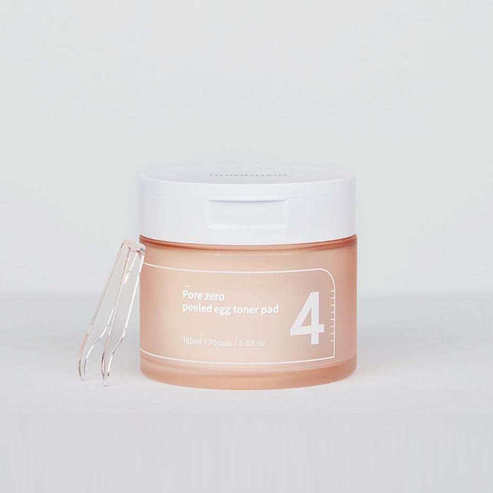 No.4 Pore Zero Peeled Egg Toner Pad 70Pads 180ml